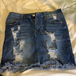 Blue Jean skirt
